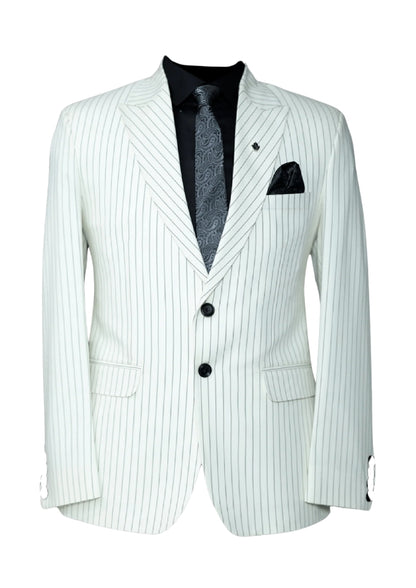 Men’s White Designer Blazer – Timeless Style for Men