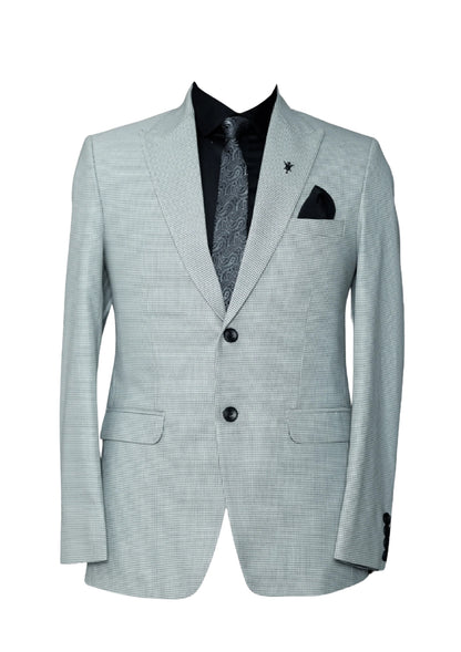 Men’s White Designer Blazer – Premium Tailored Jacket for Events