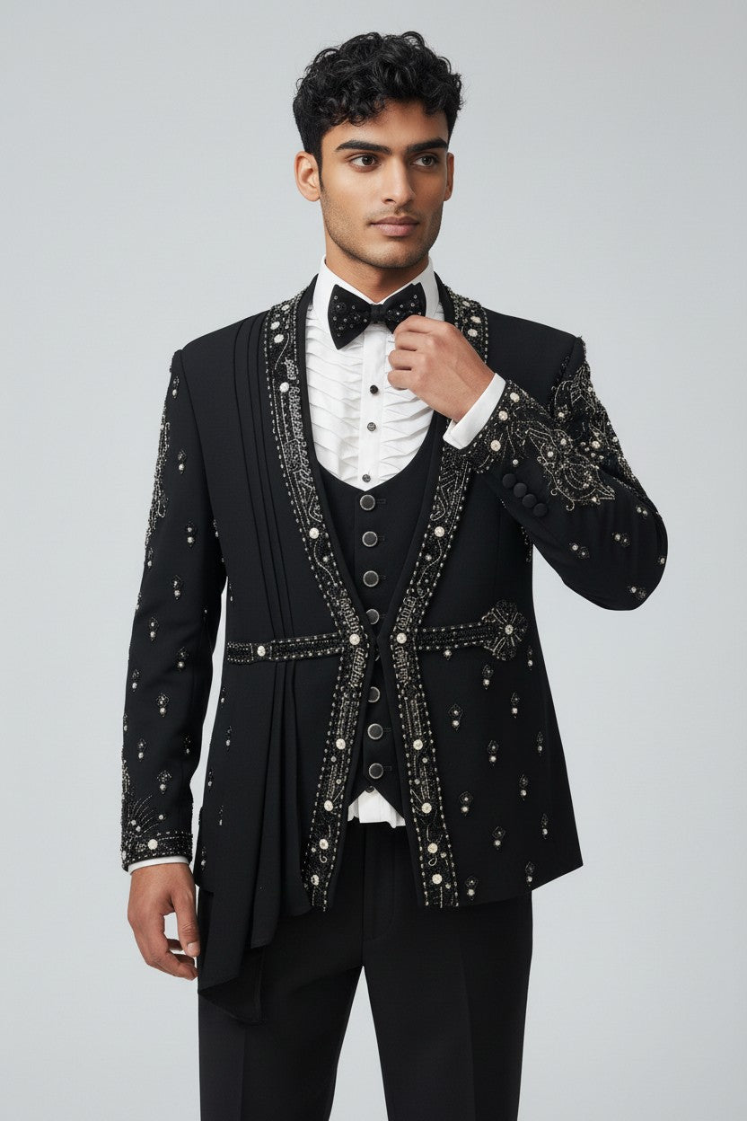 Costume bleu pour homme Tealish - Une tenue audacieuse et élégante pour chaque occasion