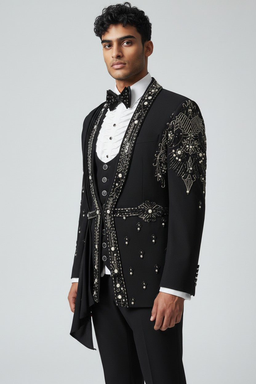 Costume bleu pour homme Tealish - Une tenue audacieuse et élégante pour chaque occasion